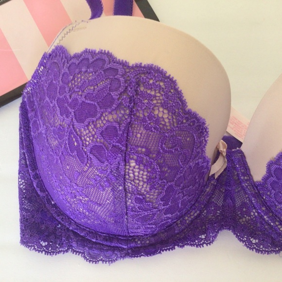 VICTORIAS SECRET DREAM ANGELS LINED DEMI BRA SIZE 32DDD - Picture 3 of 14